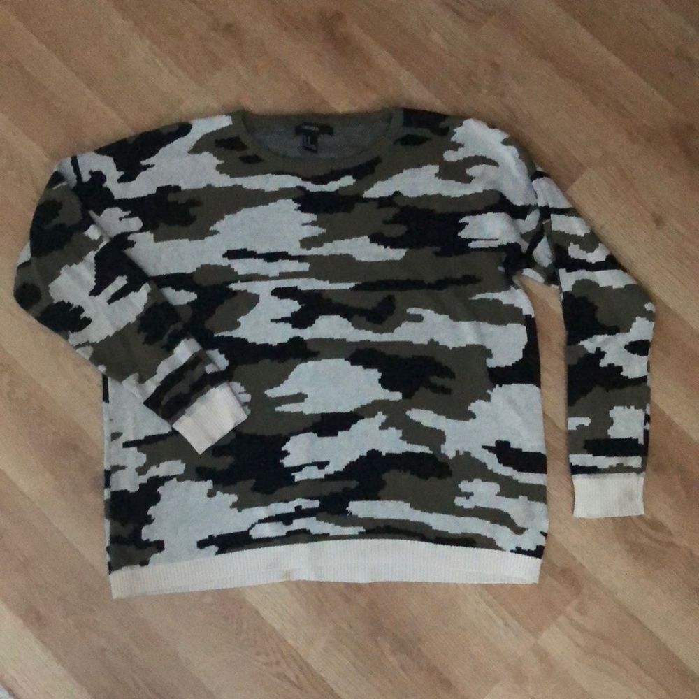 Camo Sweater